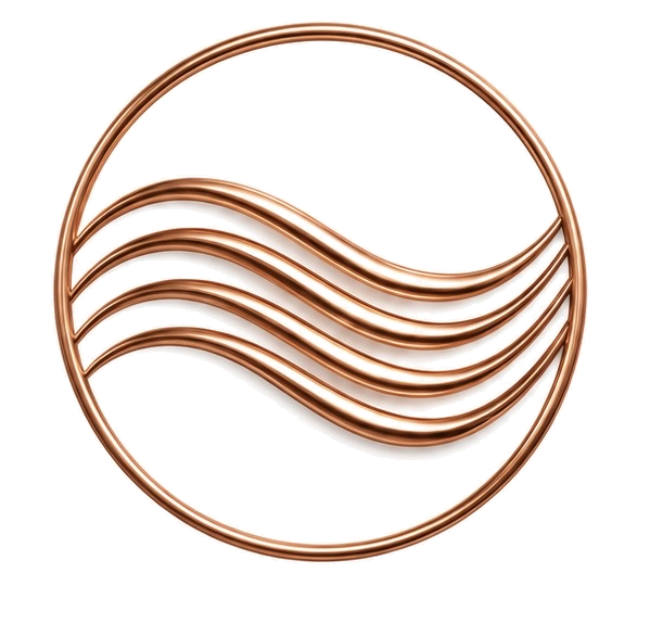 Copper wave icon